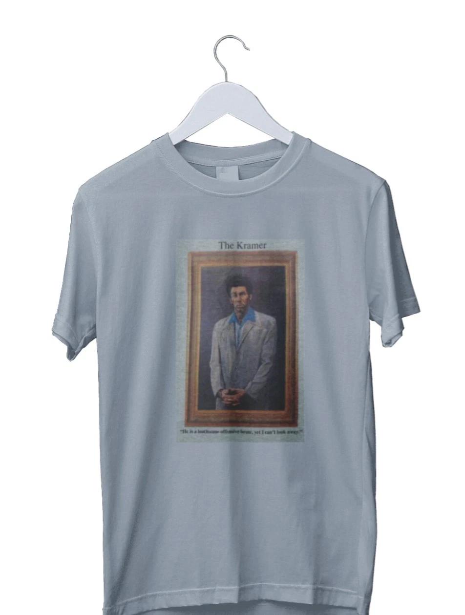 Men s and Women s T-shirts Kramer Sienfeld Painting Graphic L