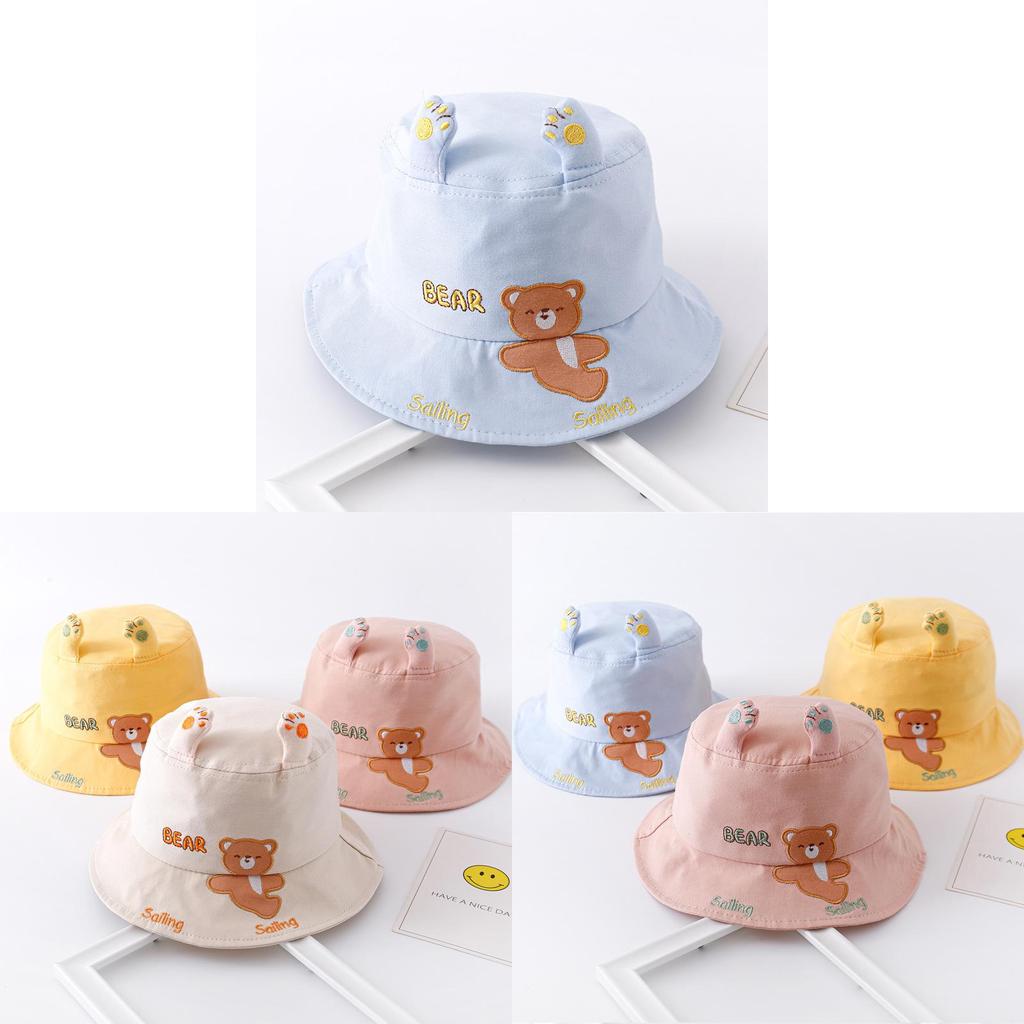 Liebevoller Baby-Sonnenhut für Frühling und Sommer Dünn und leicht Unisex Säugling Kleinkind Sonnenschutz Fischerhut