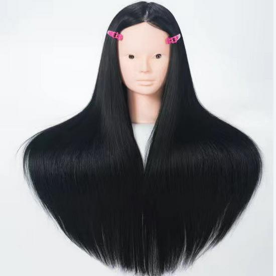 Wig Mannequin Head for Braiding, Styling, and Makeup Practice