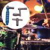 Drummers Essential Set 3 Precisions Drum Keys for Bass Pedal Tuning and Musical Instrument Repair