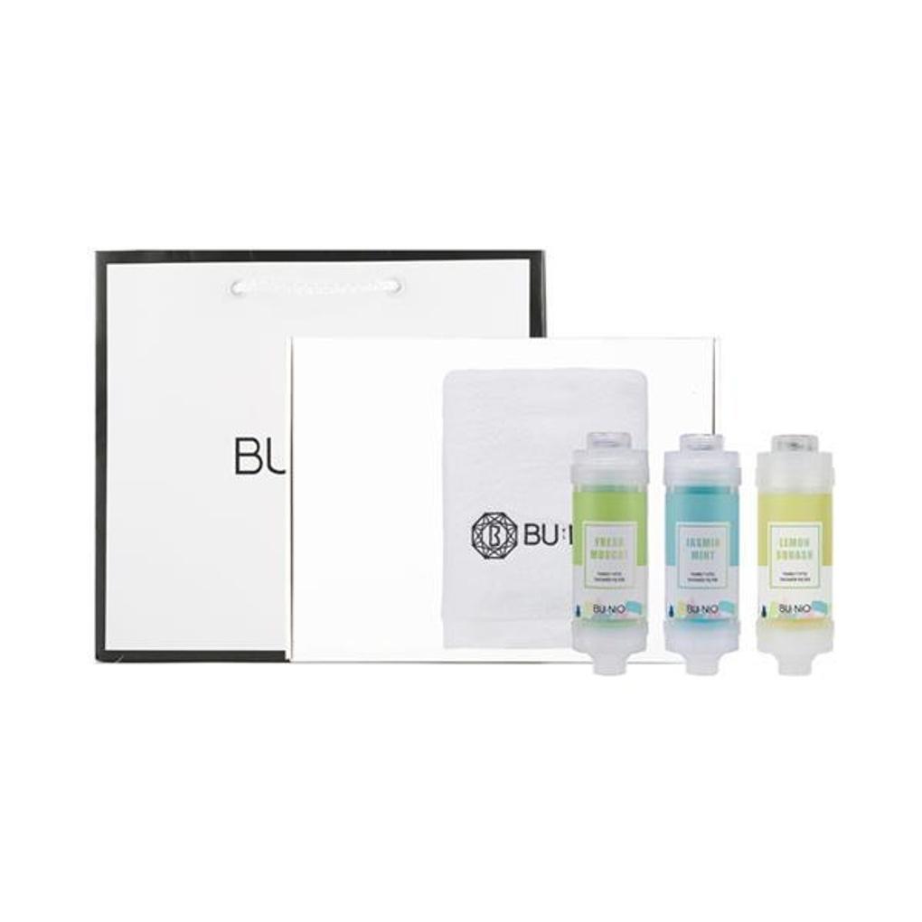 

BU:NiO Natural Cotton Bath Towel + Gift Shower Filter Package
