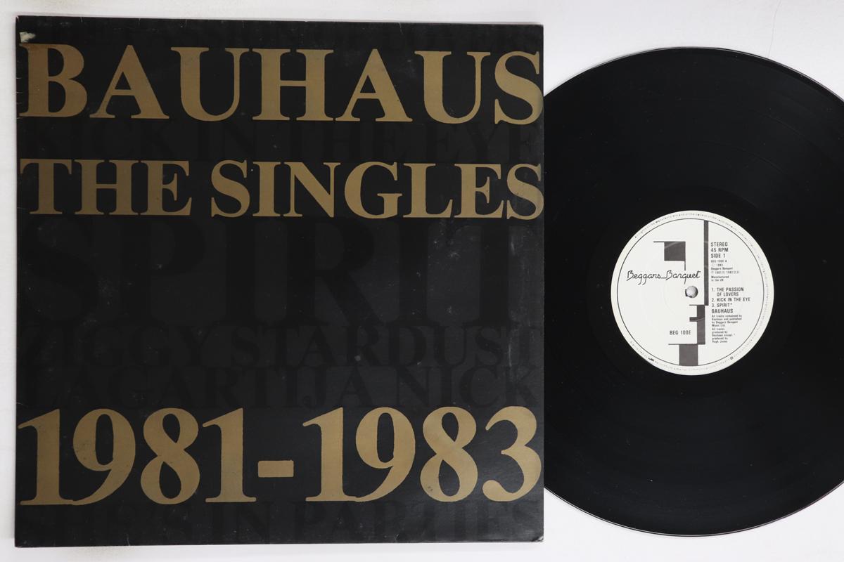 

12inch Record BAUHAUS - Singles 1981-1983 BEG100E BEGGARS BANQUET 1983 UK Rock Used