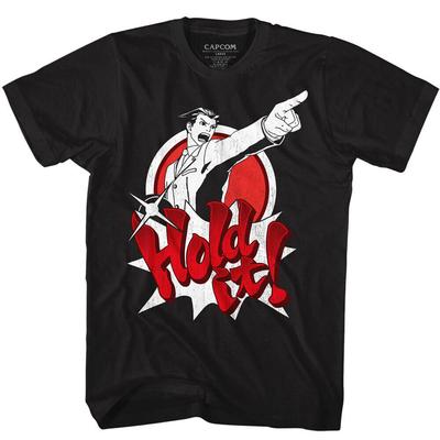 Ace Attorney Japan Black Unisex T-shirt