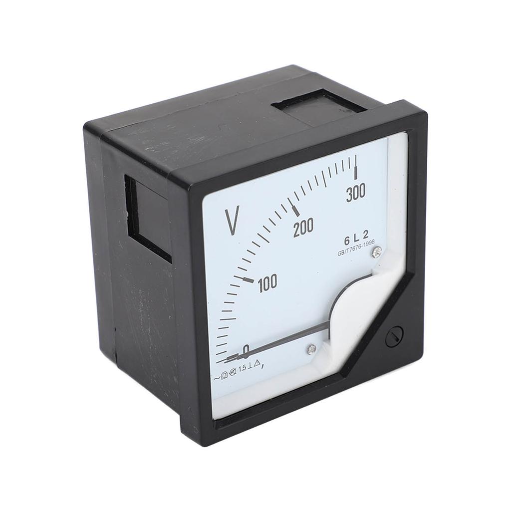 Analog Panel Voltage Gauge 0 To 300V Level 2.5 Accuracy Pointer Voltmeter for Generator Power