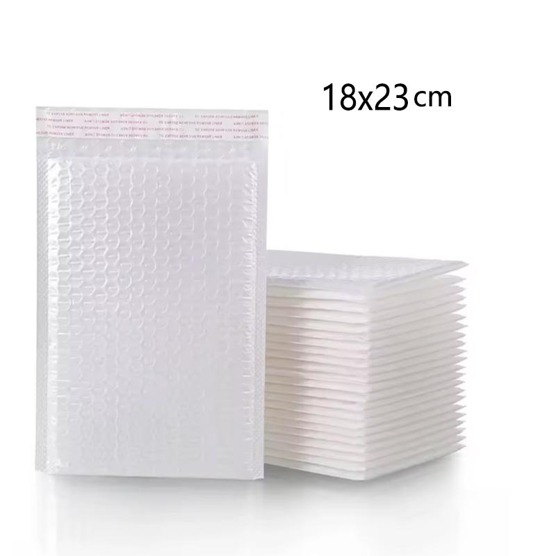 100Pcs Thickened Composite Pearlescent Film Bubble Bag Express Envelope Bag Self-adhesive Bag for Packaging Shockproof
