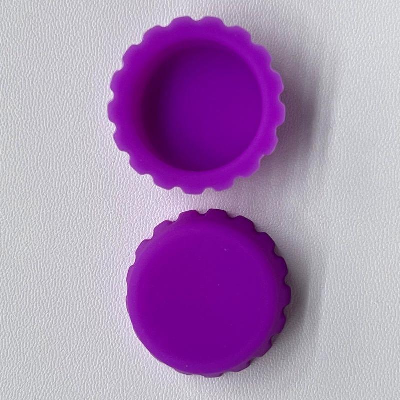 1PC Reusable Silica Gel Bottle Cap Sealed Beer Cap Vinegar Soy Sauce Bottle Soda Cola Cap Wine Protective Stopper