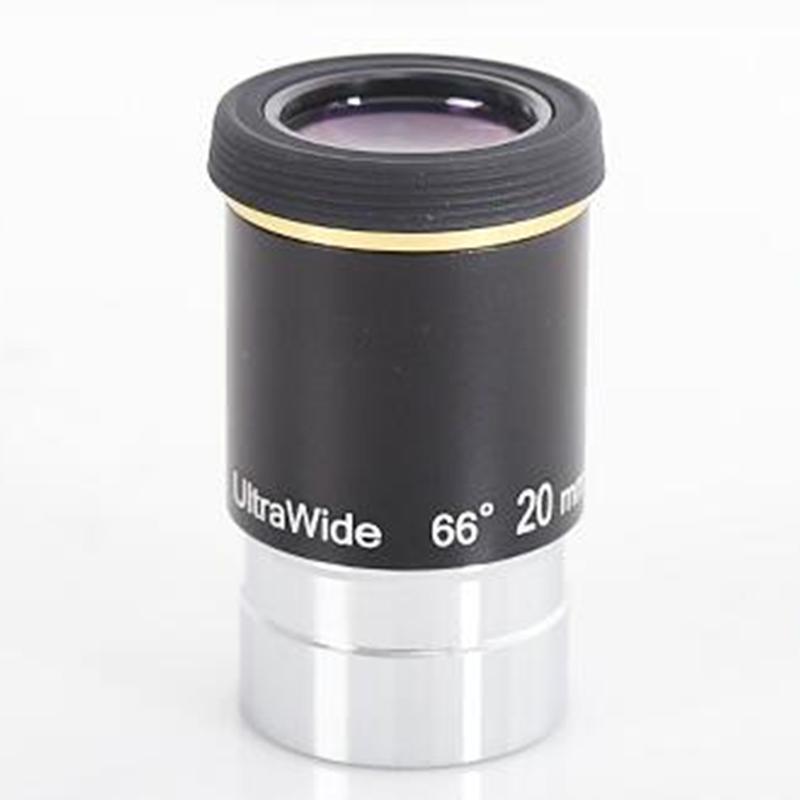 Oculaire Grand Angle 66 Degrés Angeleyes 1,25 Pouces UW6mm UW9mm UW15mm UW20mm Accessoire pour Télescope Astronomique Planétaire