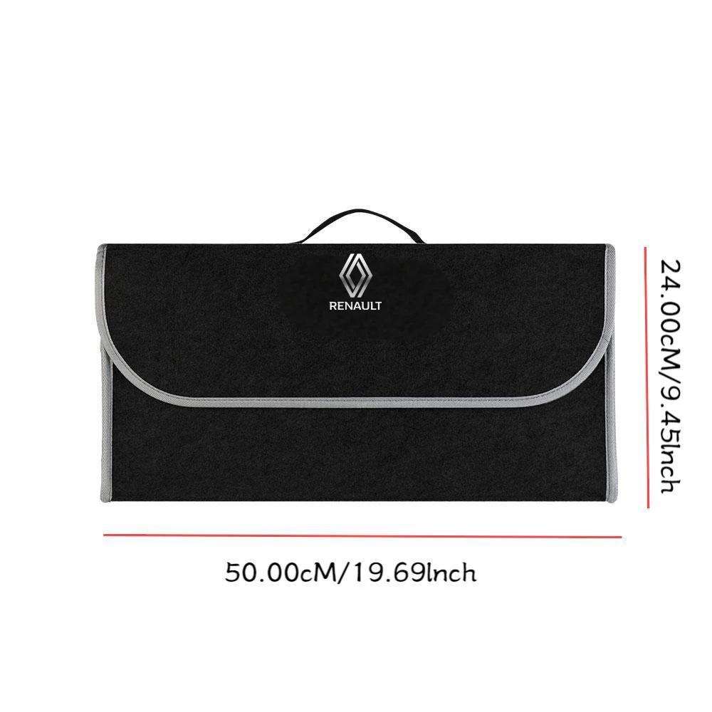 

Колпаки на колеса Органайзер для багажника автомобиля и Сумка для хранения груза в автомобиле для Renault Clio Vel Satis Twingo Captur Symbioz Rafale Boreal M красный