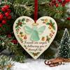 Friendship Ornament Christmas Tree Friends Pendants Decorations Keepsake Charm For Door Window Entryway Porch Winter Party