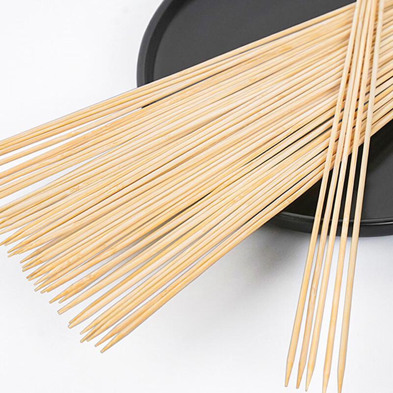 Extra Long Bamboo Skewers for BBQ & Snacks