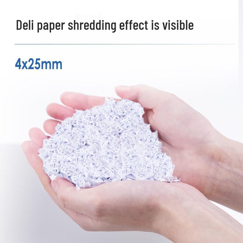 Deli GA108 Level 4 Security Office Shredder CN plug (adapter included)