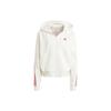 (WMNS) Future Icons 3-Streifen Full-Zip Hoodie Asien-Größe 'Weiß Helles Rot' Damen IS3679
