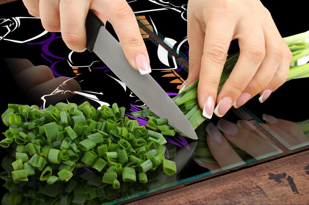 SZKLANA PŁYTA OCHRONNA NA KUCHENKĘ 70x52 ANIME