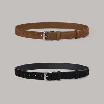 Laminez Suede Stitch Belt - 2 Color