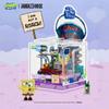 Areax  SquarePants Building Block Box Series 2 Assembly Desktop Desktop Decoration Model Children's Toys Surprise Gifts