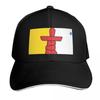 The Nunavut Flag  Nunavut Canada Baseball Cap Unisexs Big Size Hat Birthday Icon Hat Beach Womens Unisexs