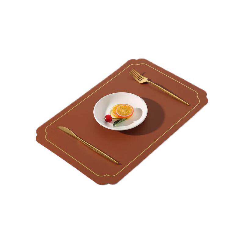 Nordic Style Leather Waterproof Placemat