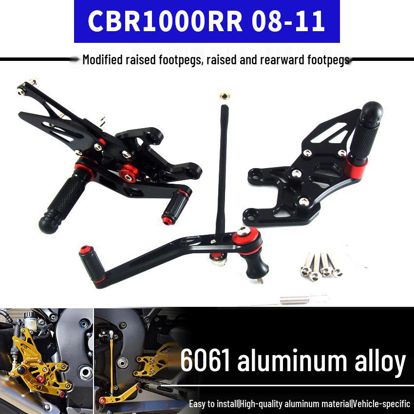 

HONDA CBR1000RR 08-11 Enhanced Raised Footpeg Assembly Titanium