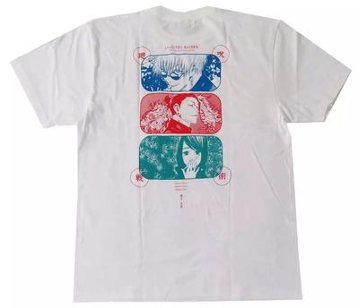 Gojo Satoru & Geto Suguru & Shoko Ieiri T-shirt White M Jujutsu Kaisen (2023)
