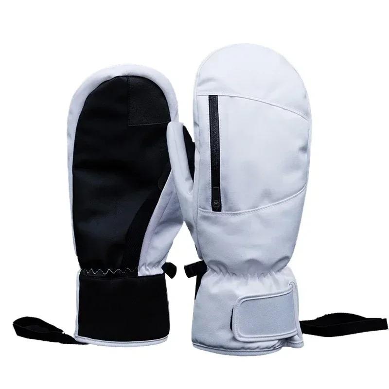Winter Skiing Waterproof Single Board Warm Connected Finger Gloves Are Convenient and Practical Outdoor Products Protect Hands