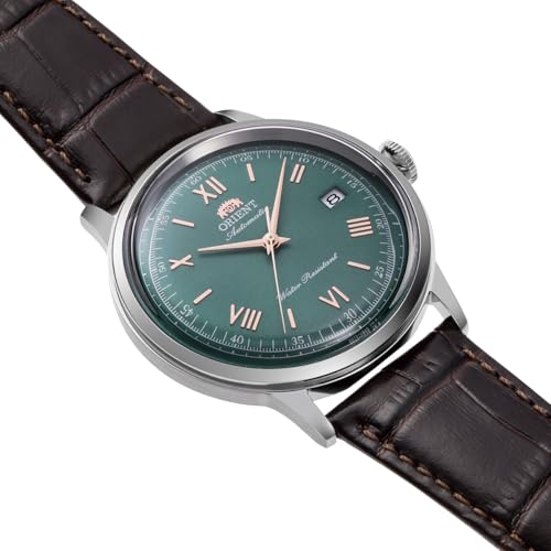Orient Bambino Automatic Mechanical Wristwatch RN-AC0023E Men's Green