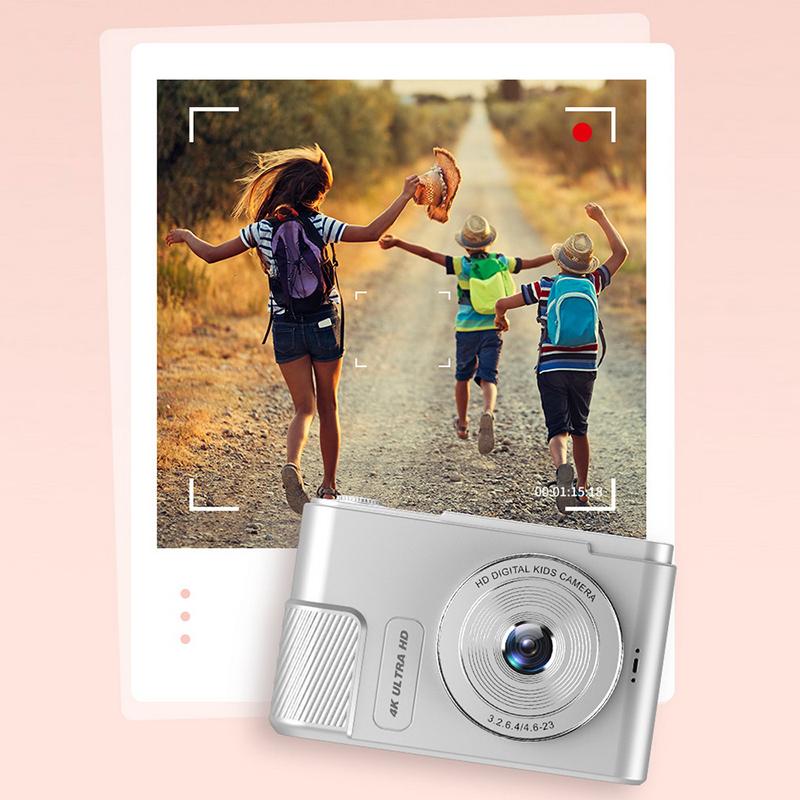 1 Set 44Mp Hd Mini 2.4Inches Photo Camera 4K Digital Cameras 8X Quick Zoom Video Supports Game Functions And Thermal Camera