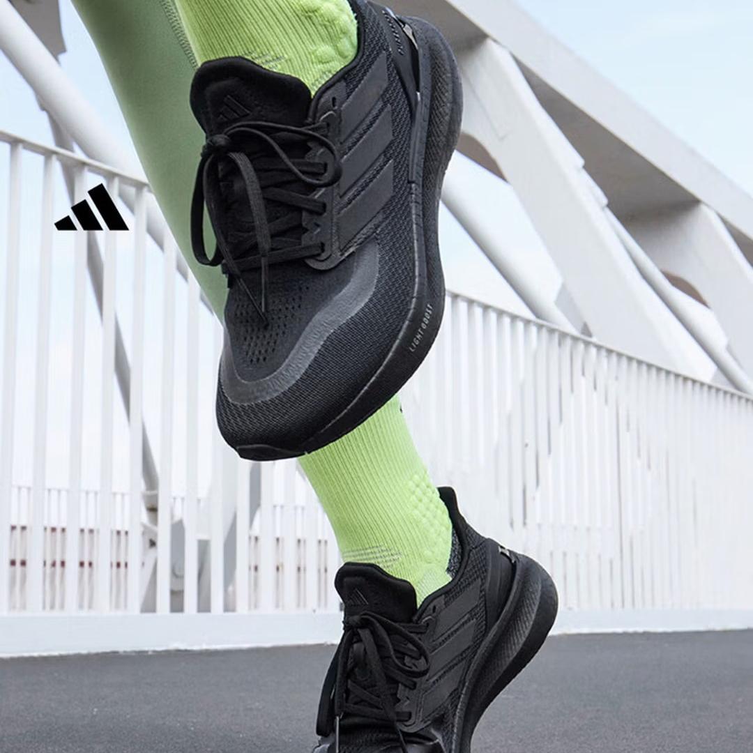 Adidas Shoes - PUREBOOST 5 - Comfortable Ultra-lightweight and Shock-absorbing Running Shoes Adidas ID1158 36 чёрный