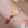 Imitation Hetian Yutu Fu Brand Bracelet Women's Design High-value Bracelet Girlfriend Gift