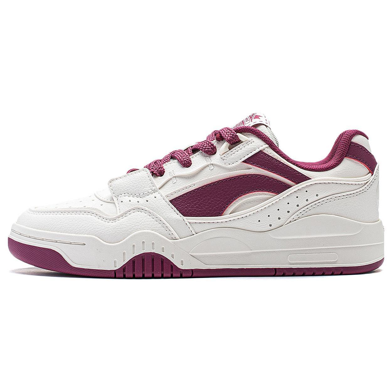 

Новые женские кеды LiNing Yuebai с низким верхом, противоскользящие, износостойкие, белого цвета тумана, AGCS252-20 37