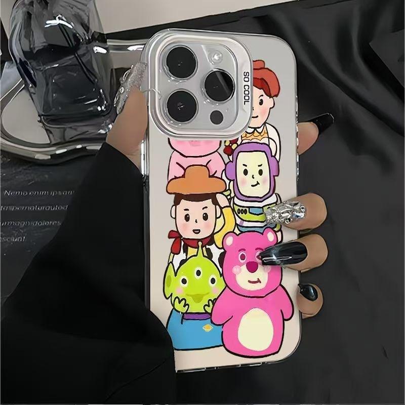 Toy Story metal buttons are suitable for Apple 15promax phone case iPhone13/12xsmax.