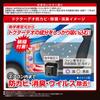 CARMATE Car Deodorizer Premium Stabilized Chlorine Dioxide Lasts 90 Days D266 Anti-Mold, Antibacterial, Dr.DEO Foot-Mounting Type/Refill