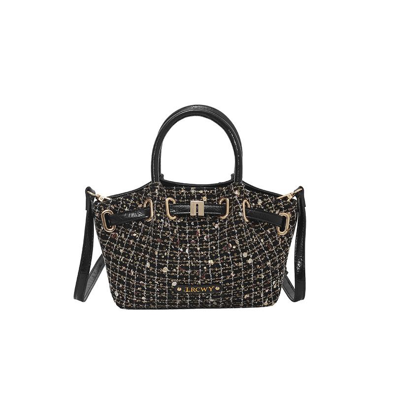 Design su Piccola Scala, Borsa da Lavoro a Lusso Leggero, Borsa a Spalla Singola Crossbody Stile Xiao Xiang