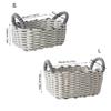 Trendy Handmade Small Cotton Rope Storage Baskets with Handy Organizers Home Accessory for Any Room Organization