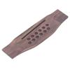 Wood Color Guitar Bridge Replacement Slotted Rosewood Saddle Bridge  12 String Acoustic Guitars