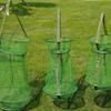 Fishing Trap Net Portable Fishing Net 3 Layer Round Folding Fishing Mesh Cage Cast Net Outdoor Fishing Accessories