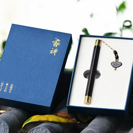 

Purple Sandalwood Ruyi Mini Incense Holder & Burner Gift Box