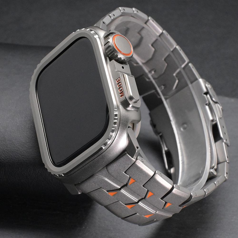 Titanium Metal Strap For Apple Watch Ultra 3 Band 49mm 46mm 45mm 44mm Luxury Correa Bracelet iWatch 11 10 9 8 7 6 SE Accessorie