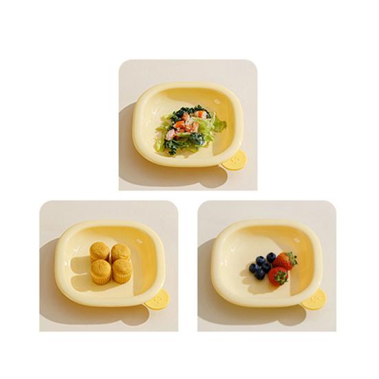 4 Stück/Set Spucknapf Snackschale Haushalt Esstisch Müllteller Party Abendessen Geschirr Stapelbare Obstteller