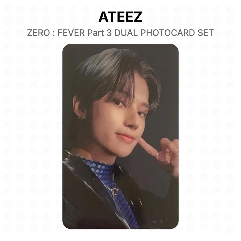ATEEZ ZERO : FEVER Part.3 DUAL PHOTOCARD SET Official Photocard