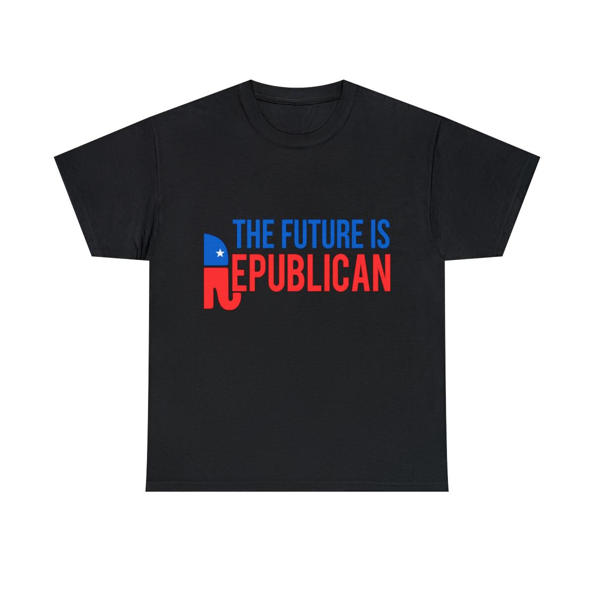 The Future Is Republican Graphic Tee Shirt, S-5XL S