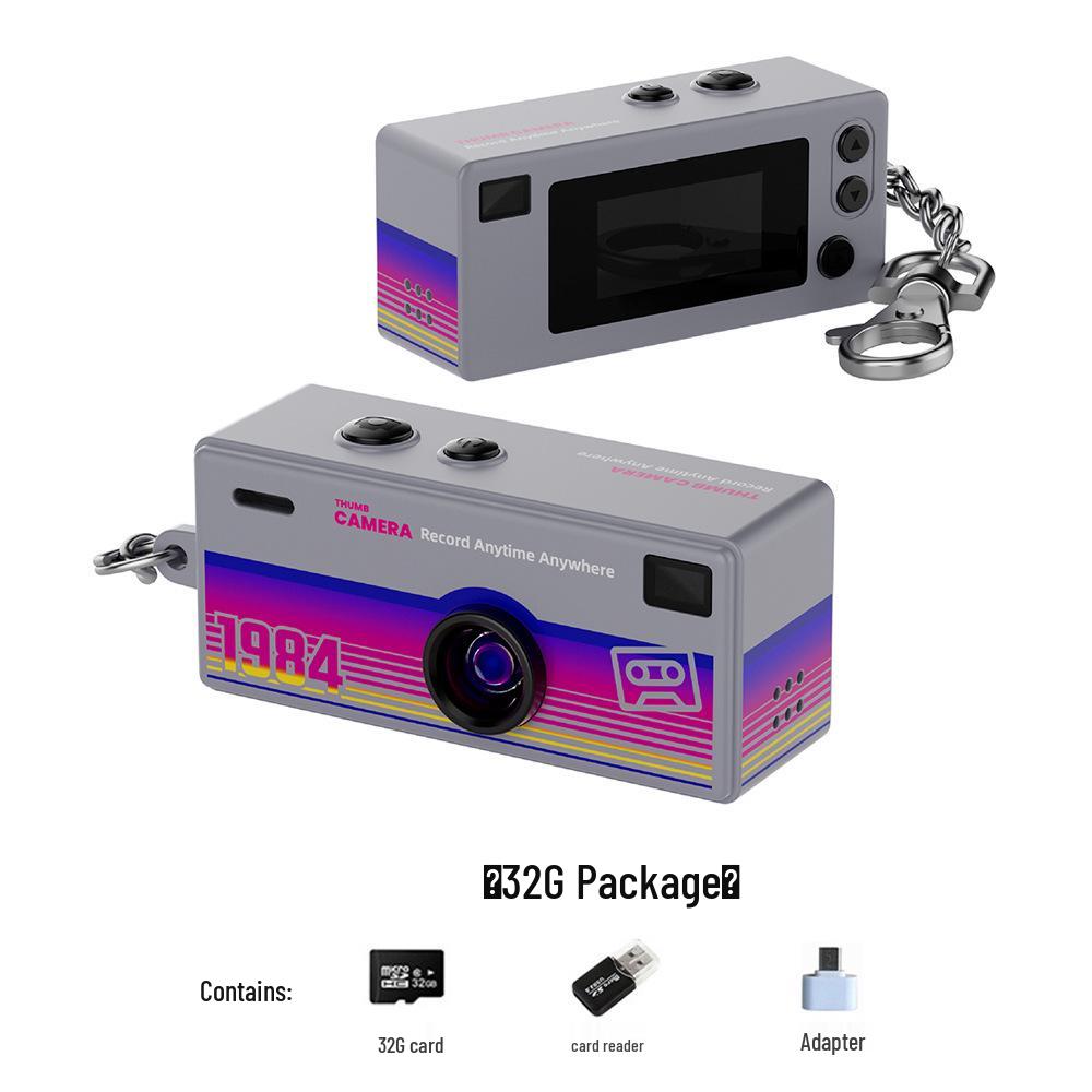 G6 Thumb Mini Digital Camera: Compact Sports and Party Camera for Kids, Ideal for Photos & Videos
