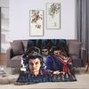 Steve Harrington Blanket  Soft Warm Pattern Plush Throw Blanket For Kids Home Decor Flannel Bedspread Bed Cover