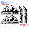 Universal Car Reflective Sticker Window Glass Decoration Adventure Accessories Outdoor Off-road Camping Element