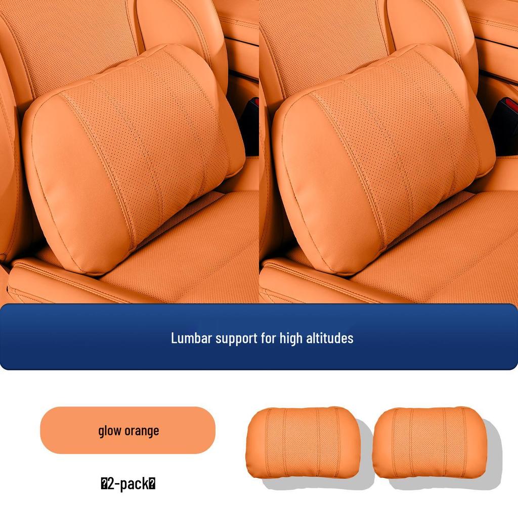 Compatible Wey Gaoshan 7/8/9 Headrest & Lumbar Support Pillow for Car Interior Neck Protection
