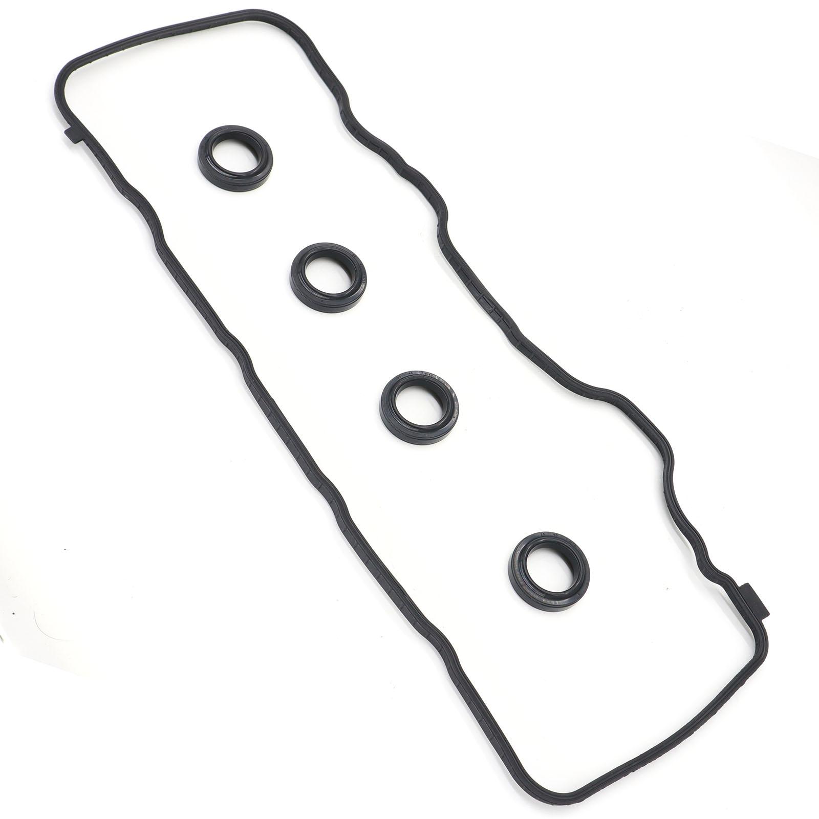 

Сменный комплект прокладок крышки клапана двигателя для Honda Civic 1.8L 1799cc L4 GAS SOHC EX-L седан DX HF седан SE 4-дверный EX купе 2-дверный 2006-2015 VS50741R чёрный