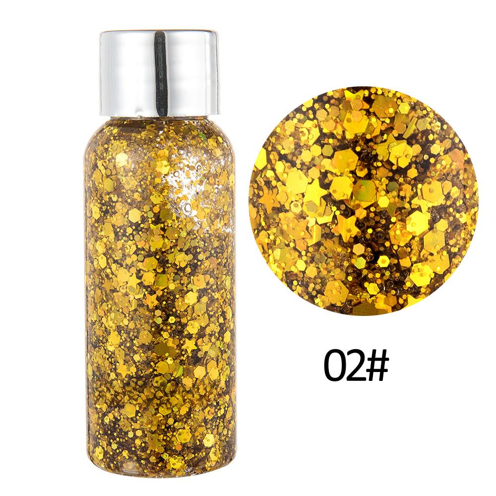 New Makeup Shimmering Eye Shadow Liquid Girls Face Stage Makeup Gel Liquid Glitter Body Lotion Ritual Beauty Makeup