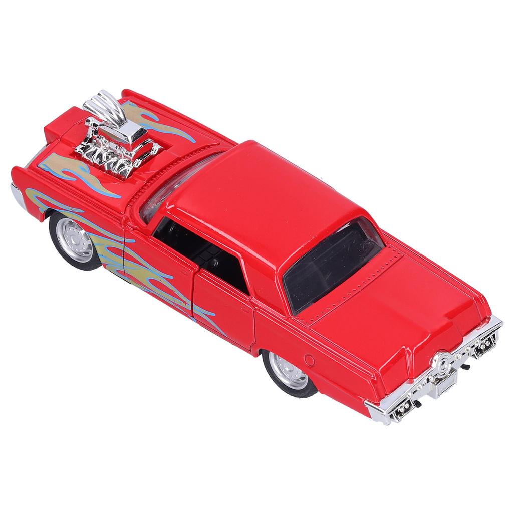1:32 Battery Powered Children Kids Toddler Alloy Car Toy Simulation PullBack Car Toy(Red )
