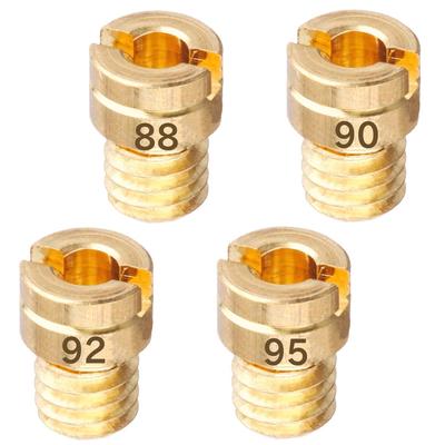 Jetsetmoto Main Jet Keihin Round/Small (5X6.7) #88#90#92#95 4 Over Main Jet Set KEIHIN PC18/PC20/PB16/PB18/CVK20
