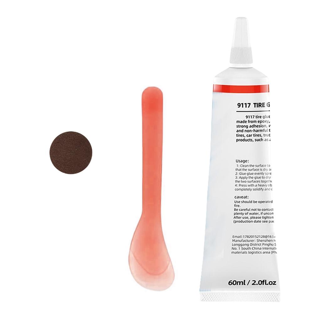15ml/60ml Tire Sealant Rubber Strong Adhesive Tyre Repair Glue Rim Repair Kit for Car/Motorcycle/Bicycle Tire Patch Glue