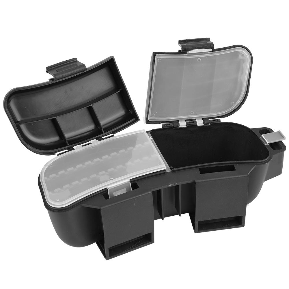 Fishing Tackle Box Portable MultiFunctional Waist Bag, Fishing Tackle   Box for Lures Baits Hook, Fish Bait Waist Box Fishing Gr, 10.2*4.3*3.